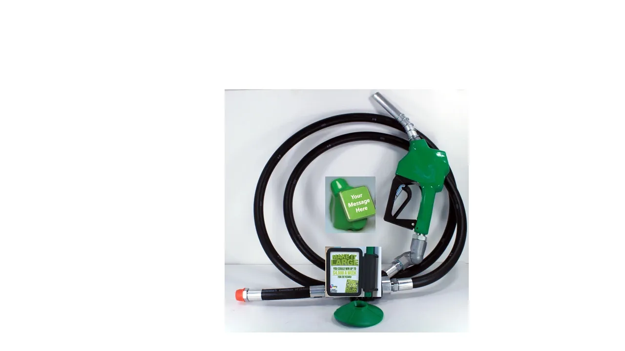 Gilbarco Veeder-Root™ Fuel Dispenser Hose and Nozzle Kit 3/4in Diesel Ultramar